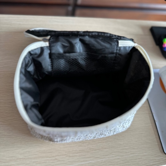 Ivory Tweed Cosmetic Bag with Mystery Beauty Bundle - Picture 6 of 9